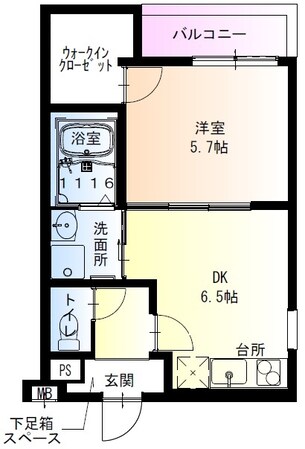 フジパレス長吉長原の物件間取画像